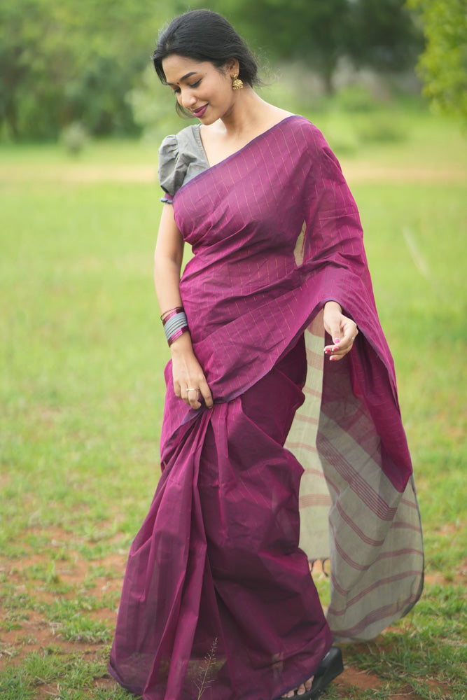 Ponni Saree W/ Blouse