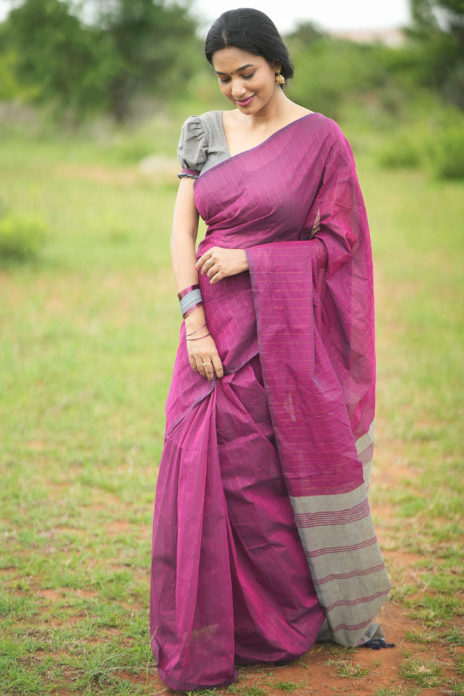 Ponni Saree W/ Blouse