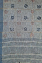 Linen Embroidery - Tan Brown