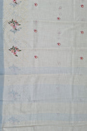Linen Embroidery - Beige