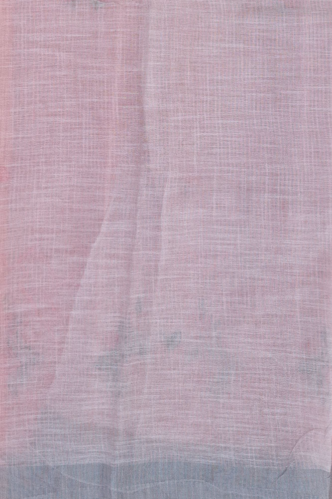 Linen Embroidery - Peach Pink