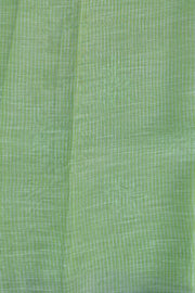 Linen Embroidery - Light Green