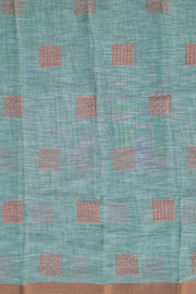 LA Linen Embroidery - Green
