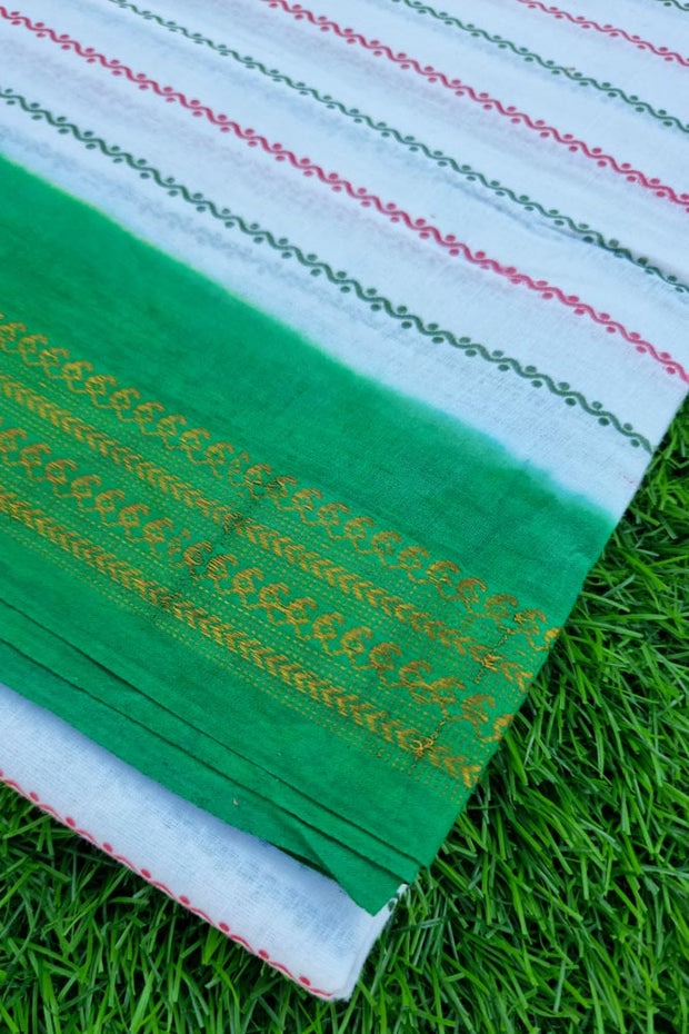 Velthari Sungudi - Light Green