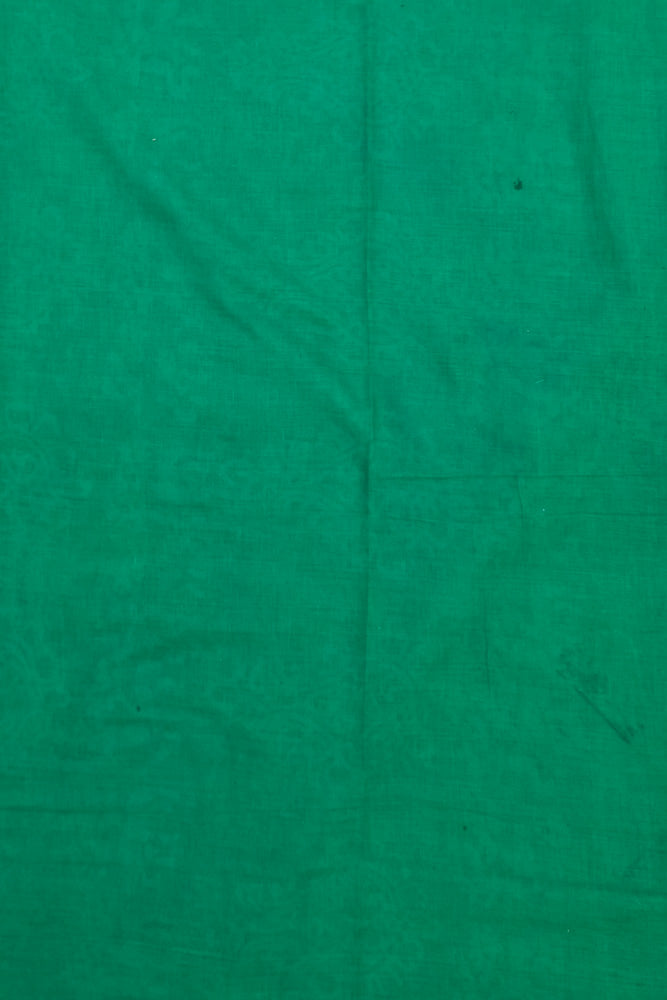 Voil Saree With Blouse - Green