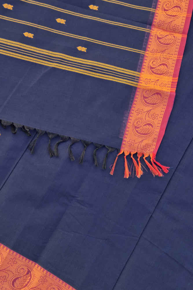 Banarasi Cotton Silk Saree Plain Body With Antique Zari Skirt Border-B –  Banarasikargha