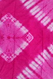 Voil Saree with Blouse - Pink