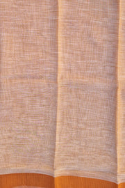 Linen Embroidery - Light Orange