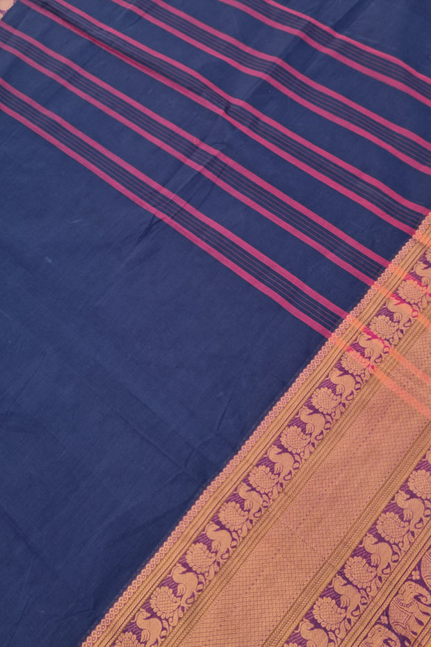 Kanchi Narayanapet Series - Navy Blue