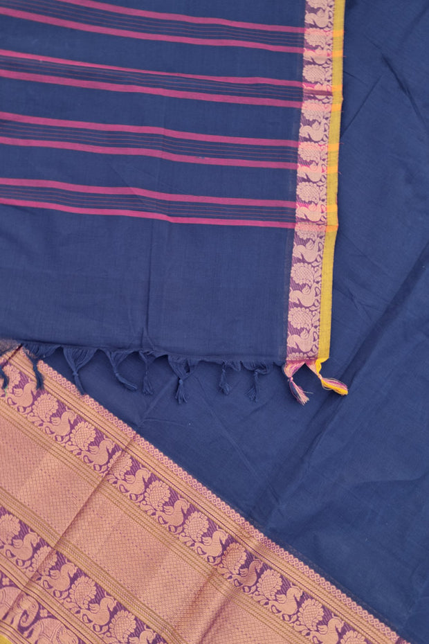 Kanchi Narayanapet Series - Navy Blue