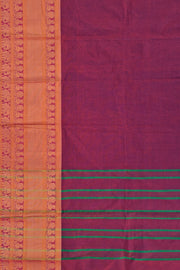 Kanchi Narayanapet Series - Maroon Brown