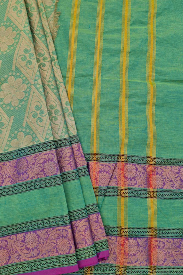 Kanchi Royal Series - Dual Tone Green