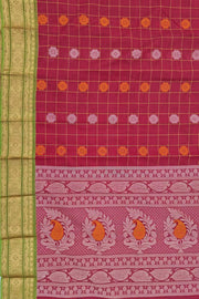 Kanchi Royal Kattam Butta - Red