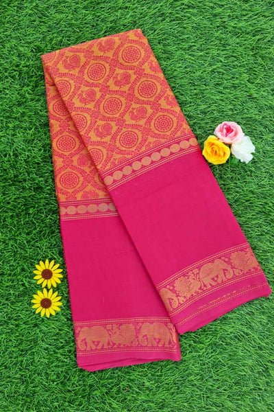 Kanchi Grande Series - Orange/Reddish Pink