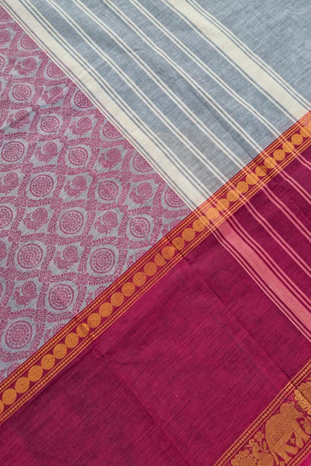 Kanchi Grande Series - Greyish Pink/Magenta