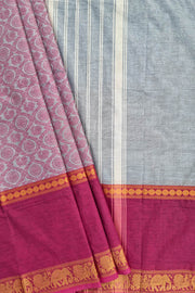 Kanchi Grande Series - Greyish Pink/Magenta