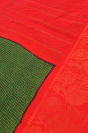 Big Border Sungudi - Dark Green