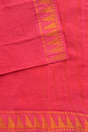 Mini Checks Sungudi - Reddish Pink