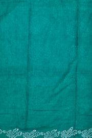 Voil Saree With Blouse - Green