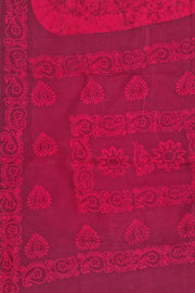 Batik Sungudi - Reddish Pink