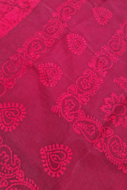 Batik Sungudi - Reddish Pink