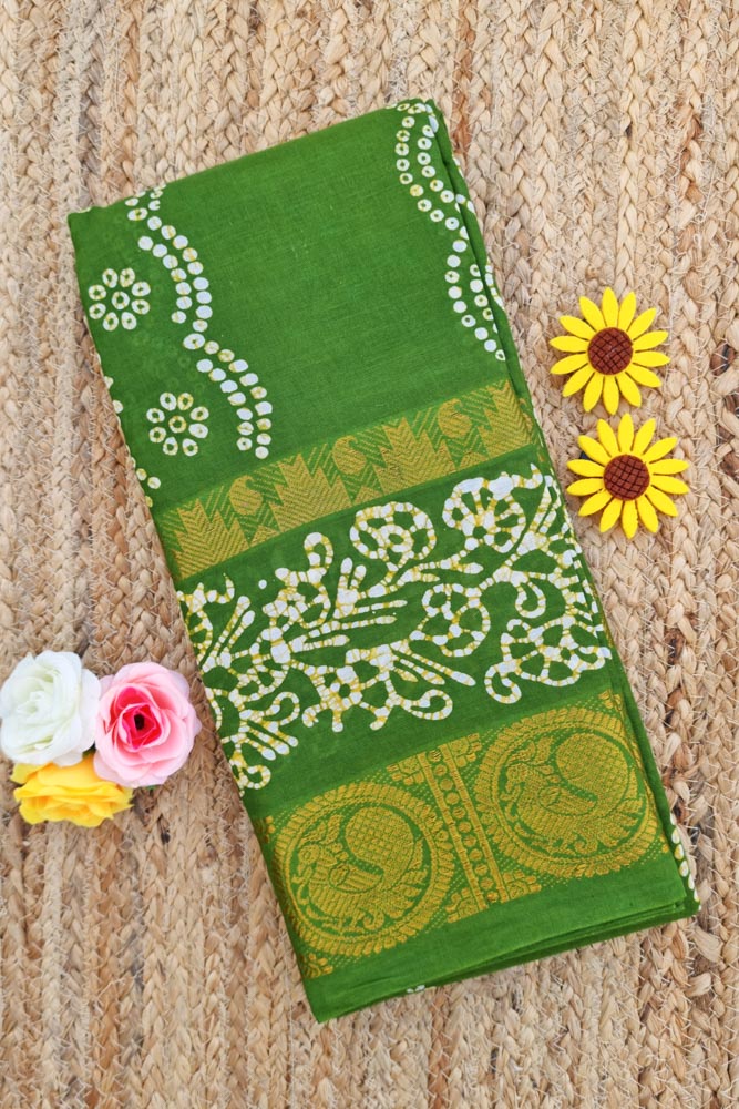 Grand Batik Sungudi - Green