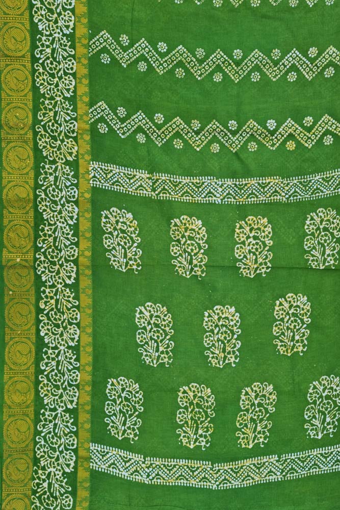 Grand Batik Sungudi - Mint Green