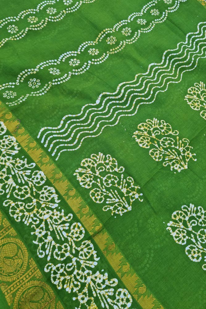 Grand Batik Sungudi - Green