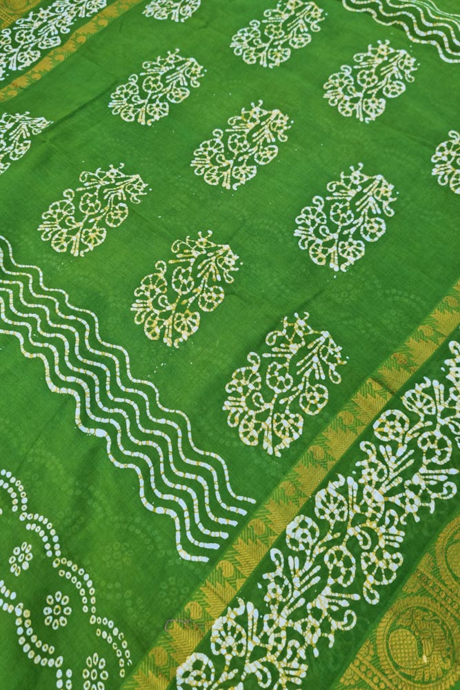 Grand Batik Sungudi - Green