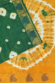 Bandhini Sungudi - Green