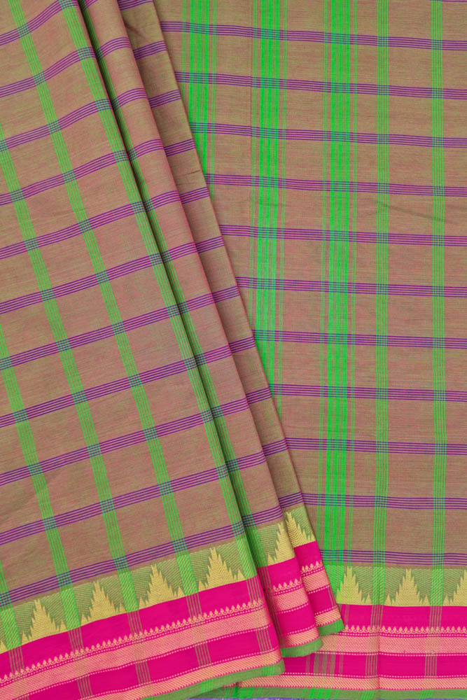 Chettinad Master Checks - Dual Green