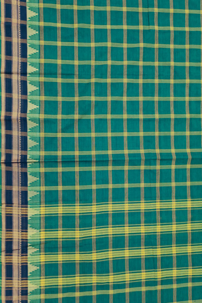 Chettinad Master Checks - Dark Green