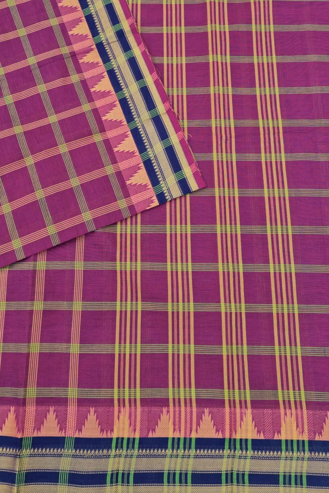 Chettinad Master Checks - Magenta