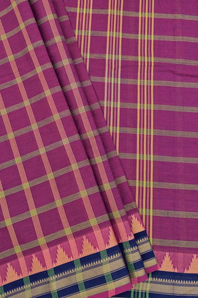 Chettinad Master Checks - Magenta