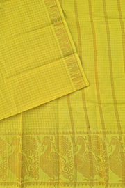 Big Border Sungudi - Lemon Yellow