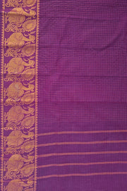 Big Border Sungudi - Purple