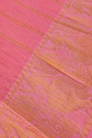 Big Border Sungudi - Pastel Pink