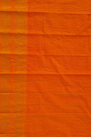 Double Border Sungudi - Dark Orange