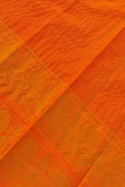 Double Border Sungudi - Dark Orange