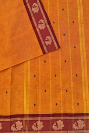 Butta Saree - Mango Yellow Thread Buttas