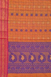 Kanchi Royal Kattam Butta - Orange