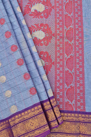 Kanchi Royal Kattam Butta - Lavender