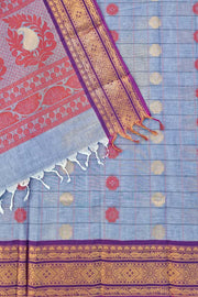 Kanchi Royal Kattam Butta - Lavender