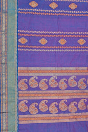 Kanchi Gap Border Series - Dual Tone Purple