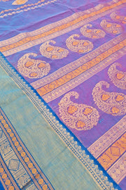 Kanchi Gap Border Series - Dual Tone Purple