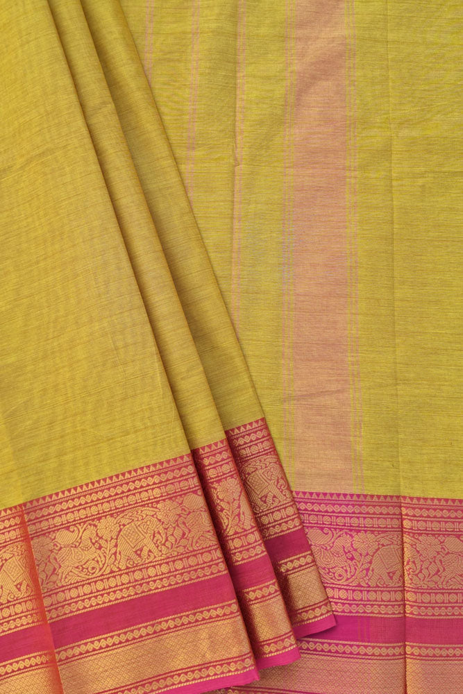 Kanchi Fusion - Mustard Yellow