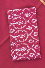 Mul Mul Cotton - Maroon