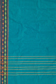 Aiyka saree - Bluish Green