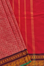Kanchi Annam Kattam W/ Blouse - Red