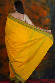 Butta Saree - Yellow